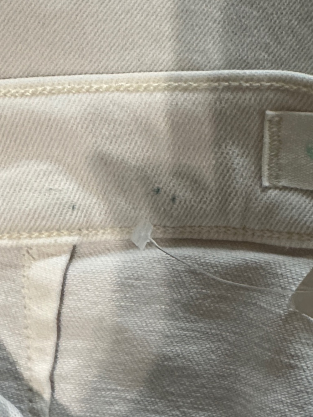 Madewell Flared Wide-Leg Crop Jeans in Vintage Ivory - Picture 10 of 12